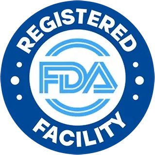 Registered facility (FDA) badge